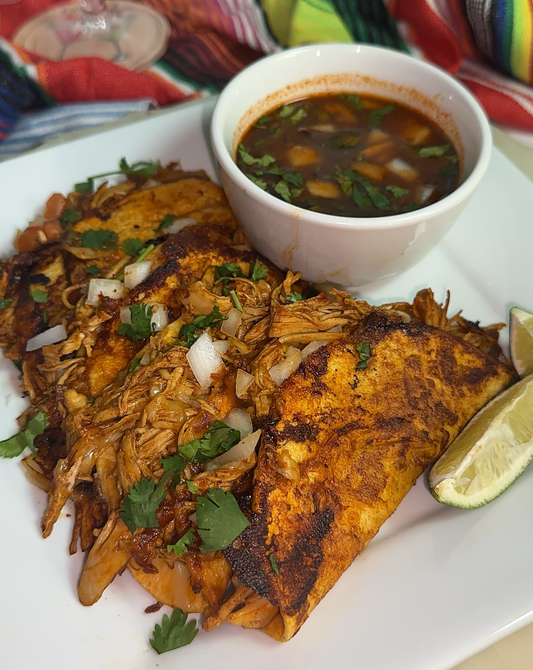 Chicken Birria Tacos