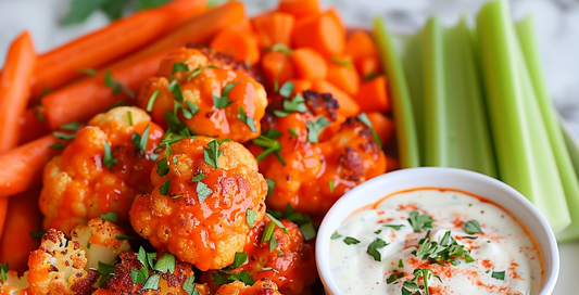 Vegan Buffalo Cauliflower